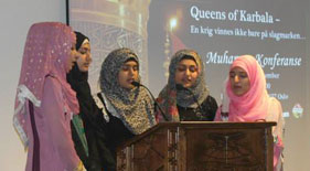 ناروے: منہاج القرآن ویمن لیگ کے زیراہتمام کوئینز آف کربلا کانفرنس کا انعقاد