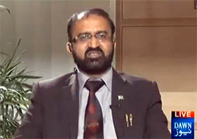 Watch Umar Riaz Abbasi (PAT) with Mehr Bukhari on Dawn News (19th Feb 2014)