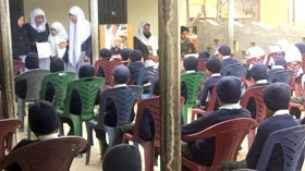 عباس پور: منہاج ماڈل سکول کے زیراہتمام قائد ڈے کی تقریب