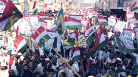 سرگودھا: منہاج القرآن یوتھ لیگ کے زیراہتمام عوامی احتجاج
