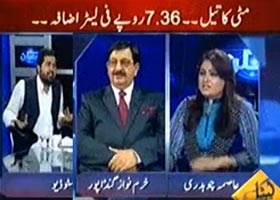 Khurram Nawaz Gandapur﻿ on Capital TV with Asma Chaudhry in Mumkin (Dr Tahir-ul-Qadri aur Imran Khan Sarkon Par Kuch Hasil Kar Paenge???) – 17th April 2014