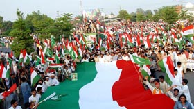 فیصل آباد: پاکستان عوامی تحریک کا کرپٹ نظام کے خلاف عوامی احتجاج (11 مئی)