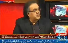 Live With Dr Shahid Masood (End Game Is Started) – 9th June 2014