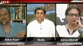 Sawal Yeh Hai on ARY News (Inqilab Kisi Se Poch Kar Nahi Aata-Aasma Jahangir)