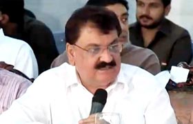 Syed Ihsan Shah address at APC on Model Town Incident