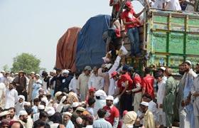 MWF distributes relief goods among 12,000 displaced families of North Waziristan