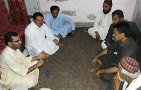 مظفر گڑھ: پاکستان عوامی تحریک ملتان کے وفد کی جمشید دستی سے ملاقات