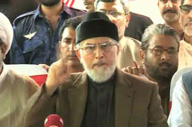 Dunya News: Qadri prepares for 'Inqilab march' with allies