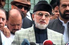 Sharifs prepare to flee Pakistan: Tahirul Qadri