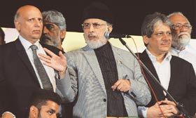 Govt negotiators ‘non-serious’: Qadri