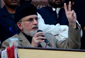 Sharif family’s regime is only to empower their business, says Dr Qadri