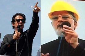 Imran, Qadri appeals to protesters to remain peaceful