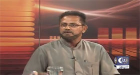 Roz TV: Ifrikhar Shah Bukhari in Khabar Roze Ki With Waheed Hussain
