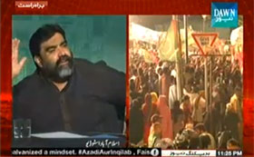 Dawn TV: Amir Fareed Koreja in special transmission with Mehr Abbasi