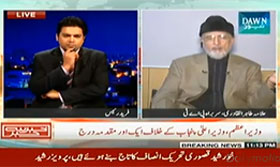 Dr Tahir-ul-Qadri's interview with Fareed Raees in Khabar se Khabar on Dawn News