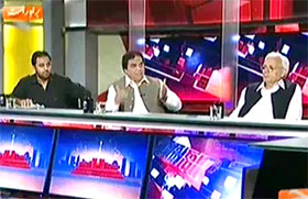Geo News: Qazi Shafiq on Capital Talk with Hamid Mir (Inqilab k liye jaan de dunga)