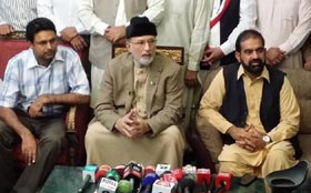 Dr Tahir-ul-Qadri's Press Conference in Faisalabad (Inqilab only solution to current crisis) - 13-10-2014