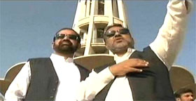 Dr Raheeq Abbasi reviews 'Inqilab in Lahore' Jalsa arrangements at Minar-e-Pakistan
