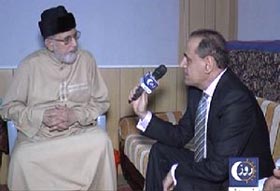 ڈاکٹر طاہرالقادری کا سردار خان نیازی کے ساتھ روز ٹی وی پر انٹرویو - 16 ستمبر 2014