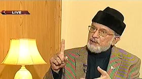 Dr Tahir ul Qadri's Interview with Kamran Shahid on Dunya News (Sitting in power, the government has slain justice)