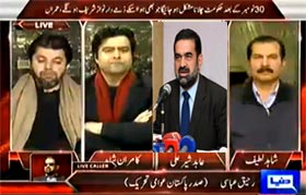 Dr Raheeq Abbasi denies any deal with Govt - Dunya News On The Front with Kamran Shahid – 12th November 2014