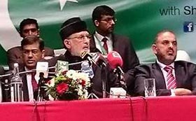 Dr Tahir ul Qadri addresses workers convention in London