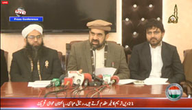 Dr Raheeq Abbasi addresses press conference