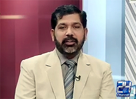 Sajid Bhatti on Channel 24 with Alina Ilyas - 19th Jan 2015