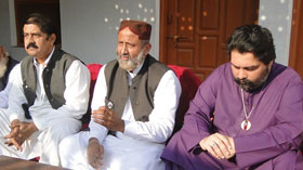 میرپور خاص: امیر تحریک سندھ مخدوم ندیم احمد ہاشمی کا تنظیمی دورہ