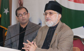 USA: Dr Tahir-ul-Qadri speaks on democratic rights of overseas Pakistanis