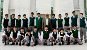 مصطفوی ماڈل سکول کے طلبہ کا منہاج القرآن سیکرٹریٹ کا تعلیمی دورہ