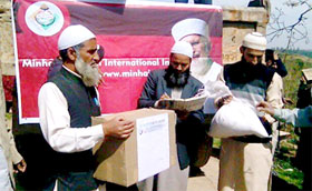 MQI India carries out flood relief in Indian held Kashmir