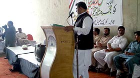 حجرہ شاہ مقیم (اوکاڑہ): پاکستان عوامی تحریک کا ورکرز کنونشن، مرکزی قائدین کی شرکت