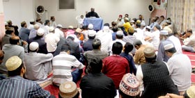 اٹلی: منہاج القرآن مسجد بریشیاء میں شب برات کا روحانی اجتماع