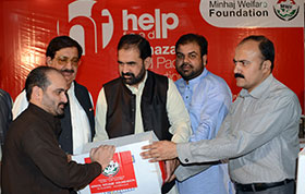 Ramazan package distributed among 500 families under MWF Help Feed Project