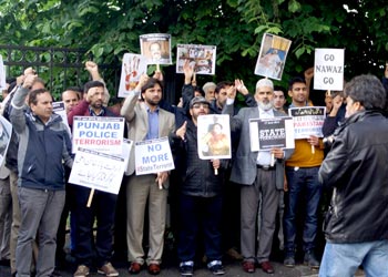 ناورے: منہاج القرآن انٹرنیشنل کا جعلی JIT رپورٹ کے خلاف احتجاجی مظاہرہ