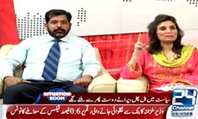 Sajid Bhatti in Situation Room on Channel 24 (Siasat Me Halchal…) – 6th July 2015