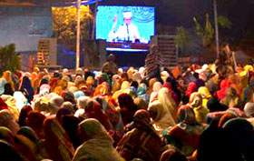منہاج ویمن لیگ کے شہر اعتکاف میں ہزاروں خواتین شریک ہیں: فرح ناز