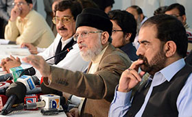 Dr Tahir-ul-Qadri's Press Conference (Judicial Commission probing rigging was like JIT of Punjab Government)