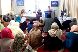Spiritual gathering held under MQI Manchester