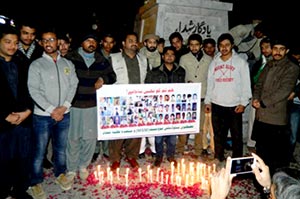 چکوال: شہداء پشاور کی یاد میں مصطفوی سٹوڈنٹس موومنٹ کی ریلی