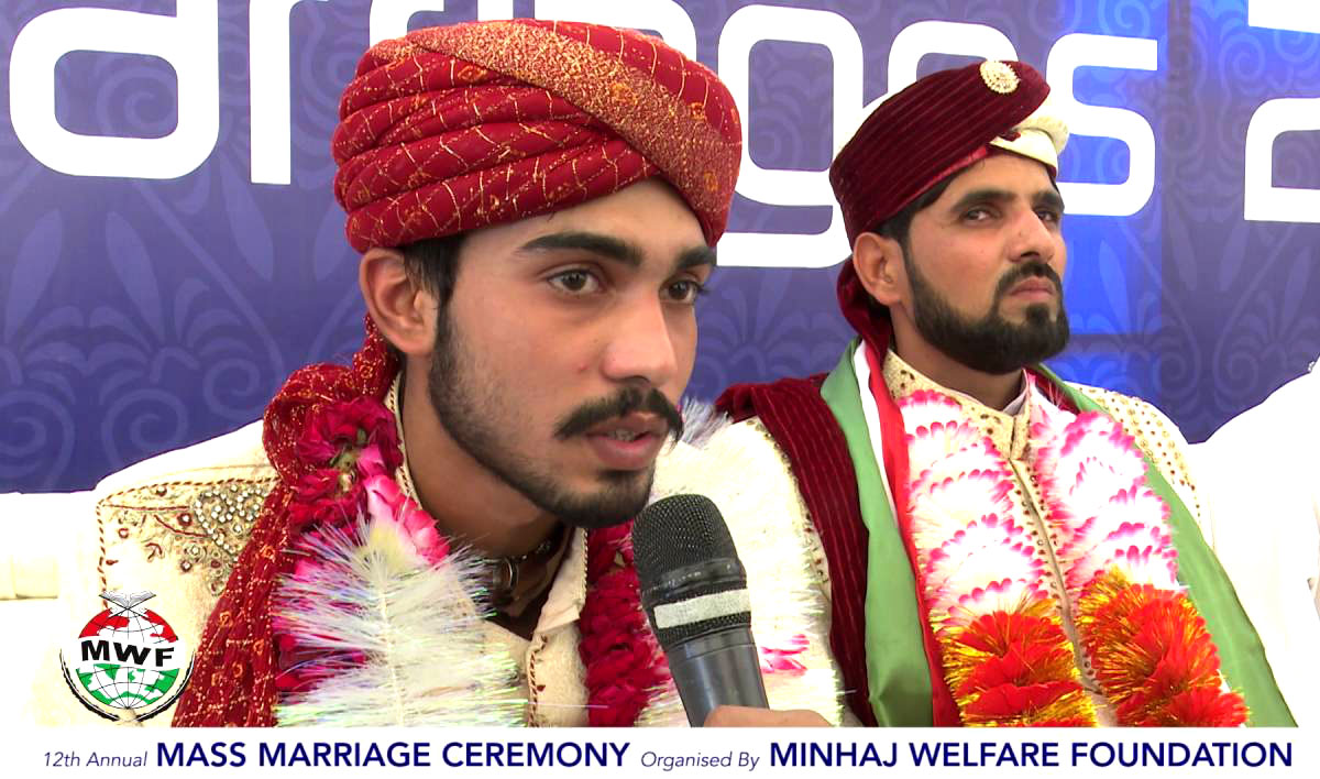Collective Marriages 2016 organized by Minhaj Welfare Foundation