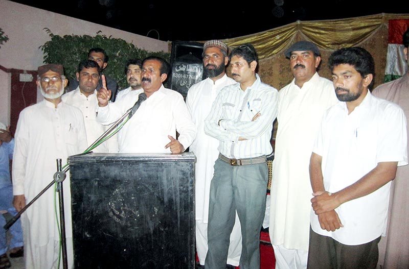 اوکاڑہ: پاکستان عوامی تحریک حویلی لکھا کی تنظیم سازی، پیر رشید چشتی صدر منتخب