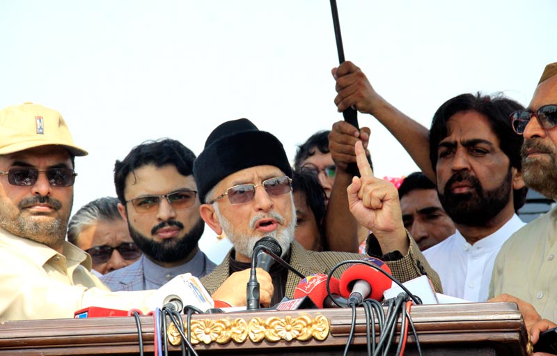 Model Town case be heard in military court: Dr Tahir-ul-Qadri