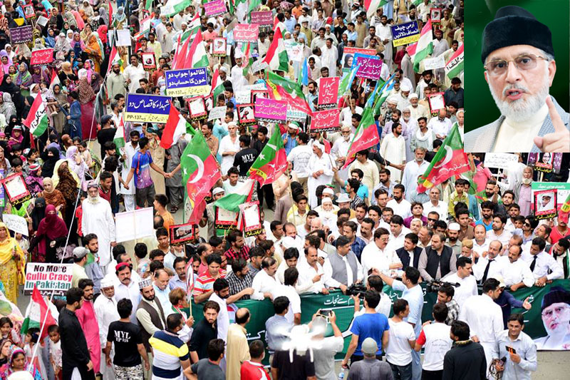 Qisas movement to lead to justice & accountability: Dr Tahir-ul-Qadri addresses sit-in
