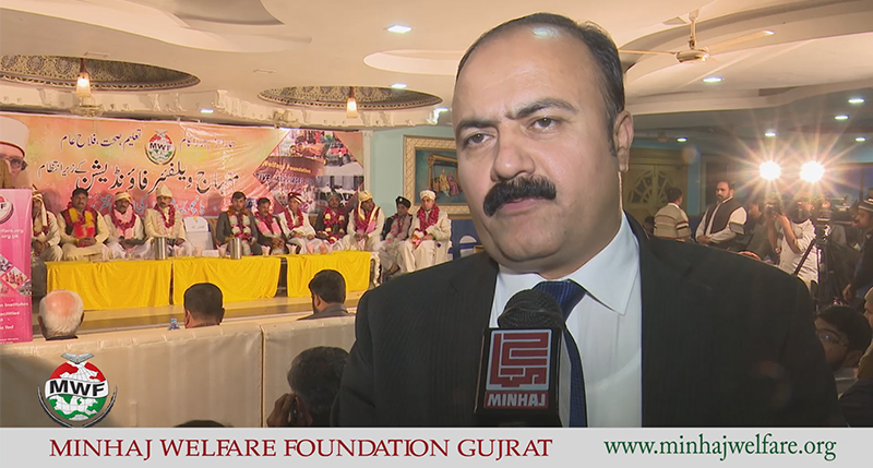 Gujrat: Collective Marriages Ceremony held under Minhaj Welfare Foundation
