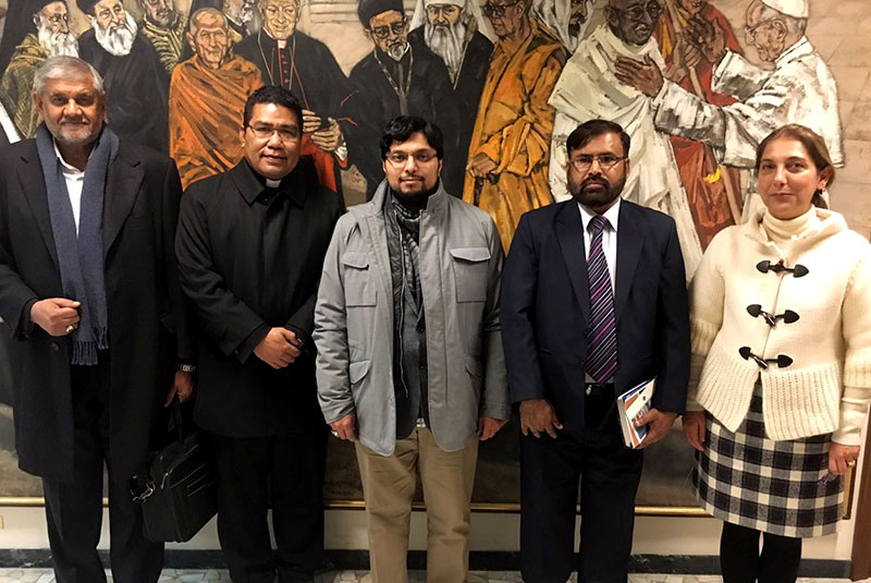 Dr Hussain Mohi-ud-Din Qadri visits Vatican City
