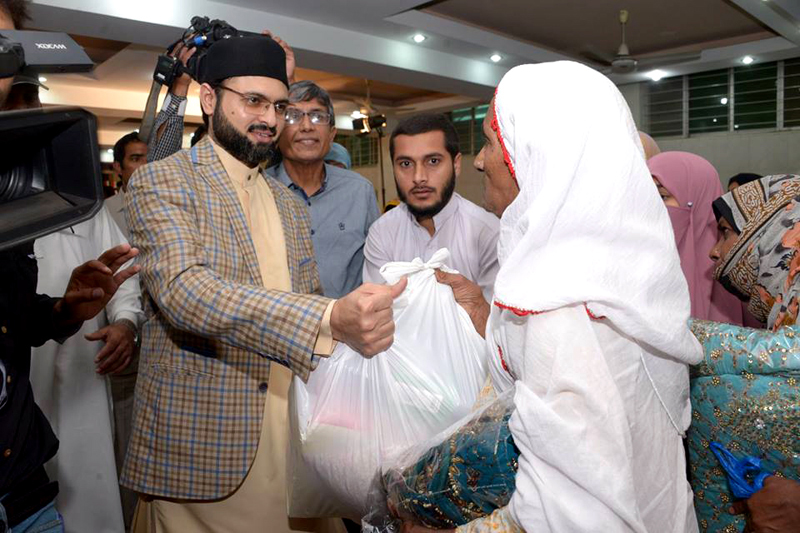 Ramazan package distributed under MWL among deserving families