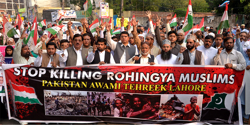PAT holds rallies in 114 cities to condemn atrocities on Rohingya Muslims