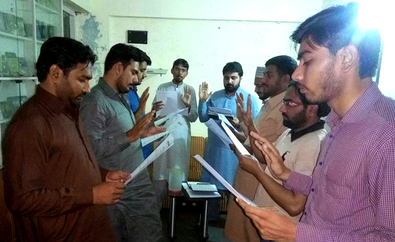یوتھ لیگ راولپنڈی کی نو منتخب باڈی کی حلف برداری